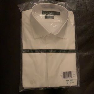 Ralph Lauren Bib Front Tuxedo Shirt size 16 new